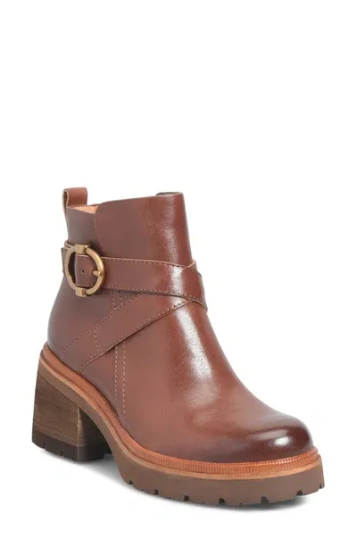 Söfft Jenine Water Resistant Bootie In Bourbon