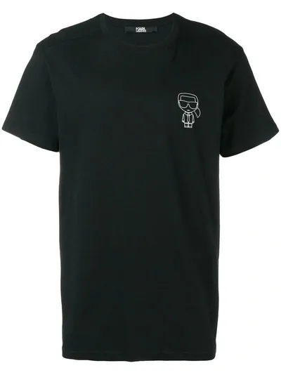 Karl Lagerfeld Karl Ikonik Outline T In Black