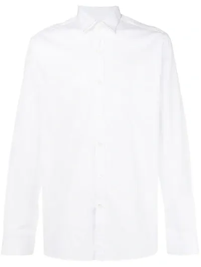 Lanvin Classic Collared Shirt In White