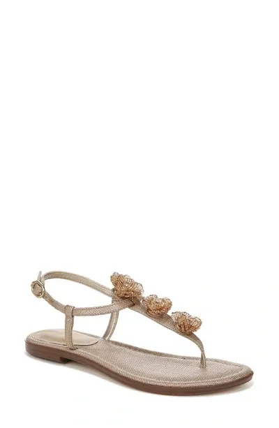 Sam Edelman Gigi Flora Sandal In Ivory