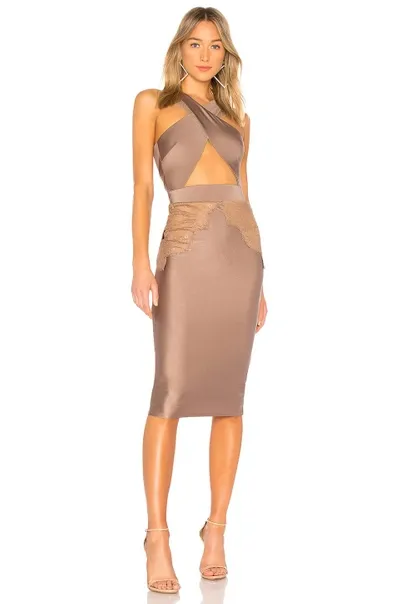 Michael Costello Philip Midi In Taupe