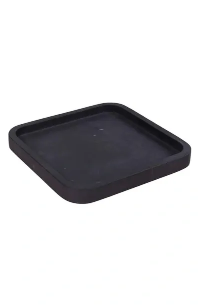 Bey-berk Marble Tray In Black