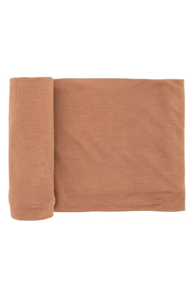 Little Unicorn Kids' Stretch Knit Swaddle In Terracotta