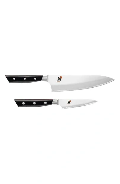 Zwilling Miyabi Evolution 2-piece Knife Set In Stainless Steel