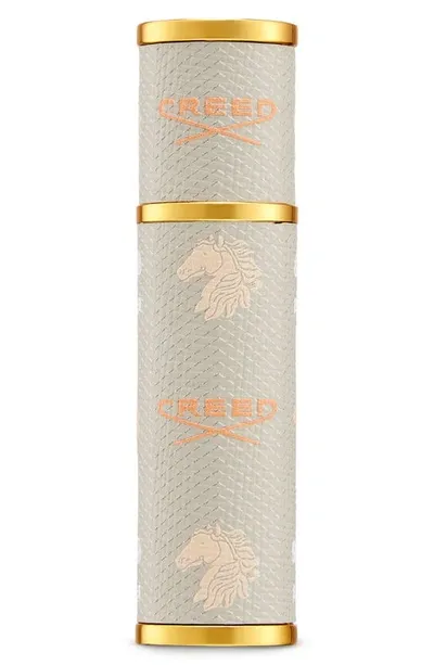 Creed Leather Refillable Travel Atomizer Beige, 0.16 Oz. In No Color