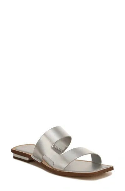 Sarto By Franco Sarto Emily Slide Sandal In Silver