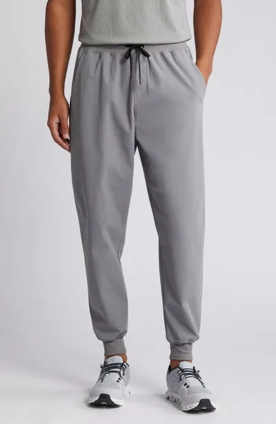 Zella Tricot Performance Joggers In Grey December