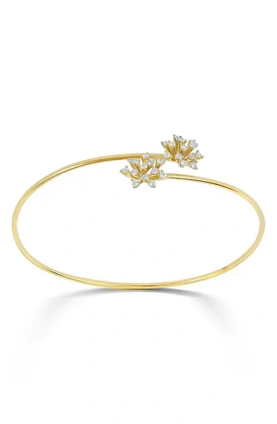 Hueb Luminus Diamond Bangle In Yellow Gold