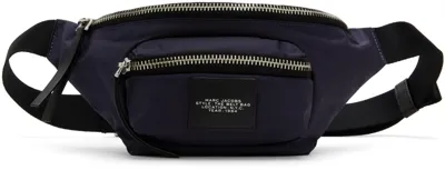 Marc Jacobs ネイビー The Biker Nylon Belt Bag ポーチ In Blue