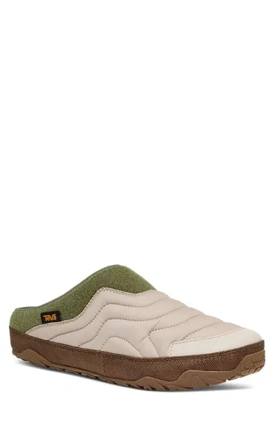 Teva Reember Terrain Quilted Mule In Chateau Grey