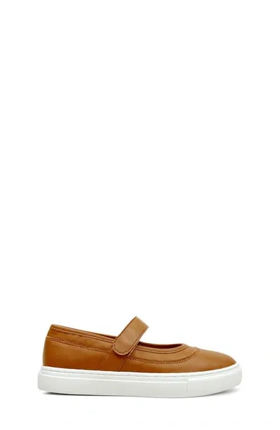 Yosi Samra Kids' Miss Adeline Mary Jane Shoe In Brown