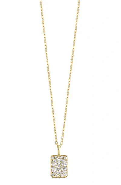 Bony Levy Mika Pavé Diamond Pendant Necklace In 18k Yellow Gold