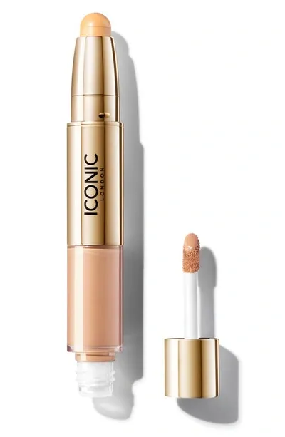 Iconic London Radiant Concealer & Brightening Crayon Duo Cool Light 0.88 oz / 26 ml