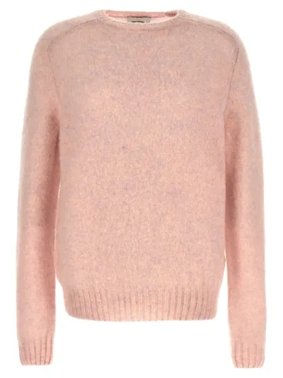 Harmony Shaggy Sweater, Cardigans In Nude & Neutrals