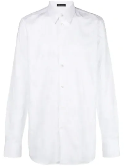 Versace Long-sleeve Shirt In White