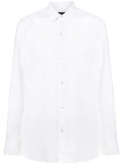 Ann Demeulemeester Plain Button Shirt In White