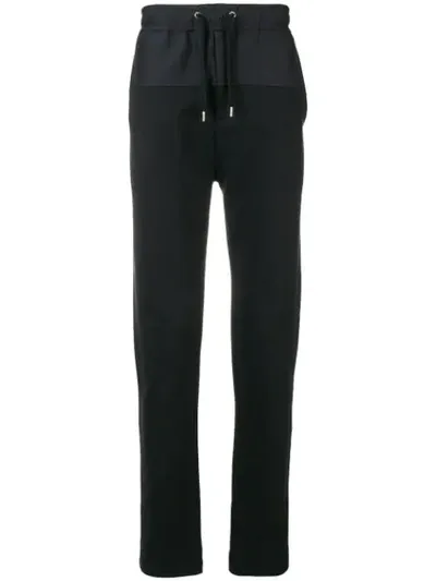 Kenzo Drawstring Fitted Trousers In Black