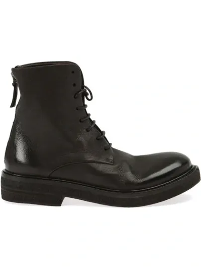 Marsèll Utility Style Boots In Black