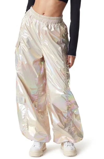 Circus Ny Wide Leg Parachute Pants In Showman