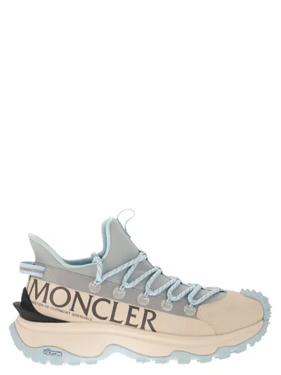 Moncler Trailgrip Lite2 Sneakers In Light Blue/beige