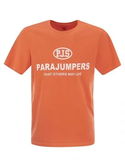 Parajumpers Toml T Shirt With Front Lettering