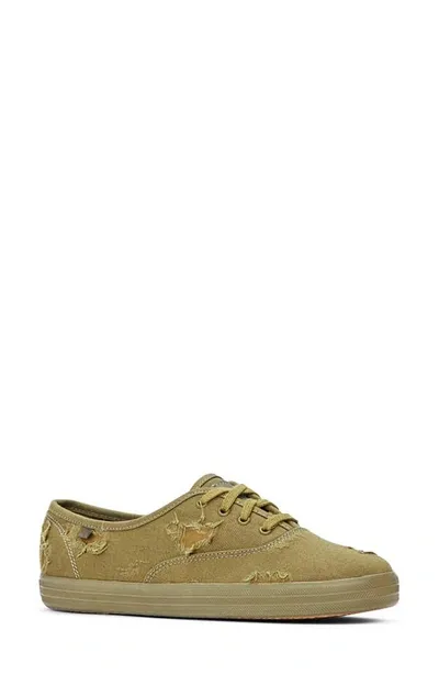 Keds X Altuzarra Champion Sneaker In Olive Textile