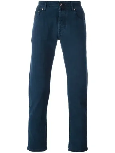 Jacob Cohen 'comfort' Slim Fit Jeans In Blue