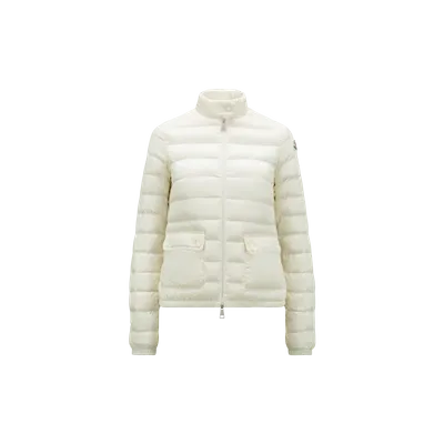 Moncler Collection Doudoune Courte Lans In Blanc