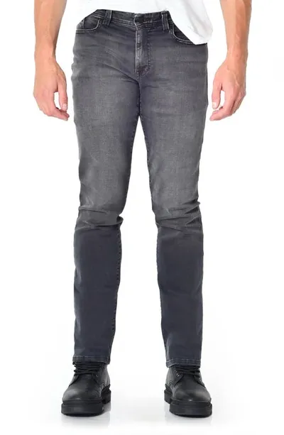 Fidelity Denim Jimmy Slim Straight Leg Jeans In Berlin Black