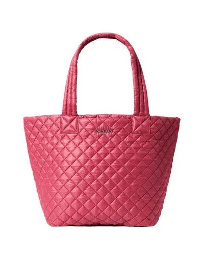 Mz Wallace Medium Metro Tote Deluxe In Pink