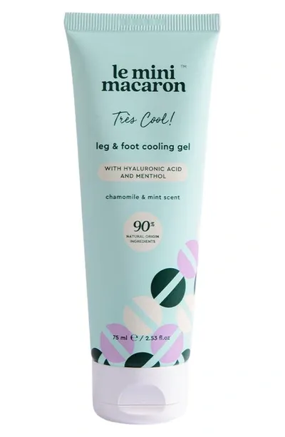 Le Mini Macaron Très Cool! Leg & Foot Cooling Gel In Green