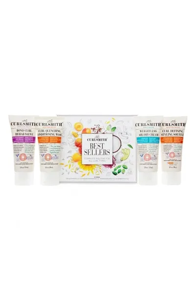 Curlsmith Bestsellers Hair Care Set In White