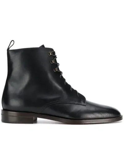 Michel Vivien 'glasgow' Schnürstiefel In Black