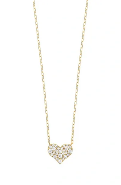 Bony Levy Mika Diamond Heart Pendant Necklace In 18k Yellow Gold