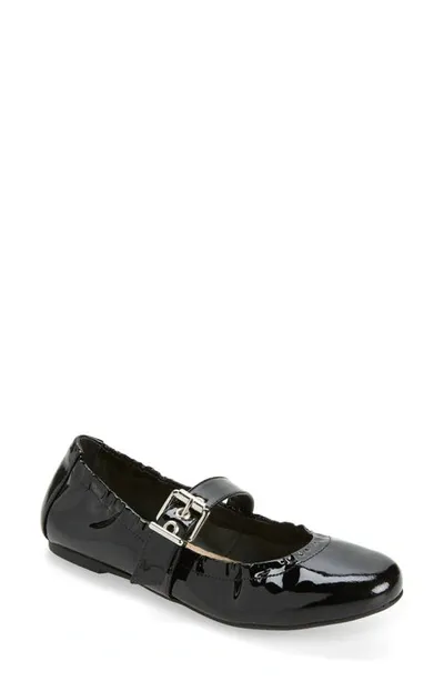 Schutz Calita Flat In Black Patent