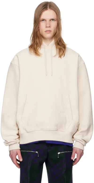 Burberry Cotton Hoodie In Multicolor