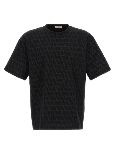 Valentino Toile Iconographe T-shirt In Black