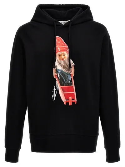 Jw Anderson Gnome Sweatshirt In Black