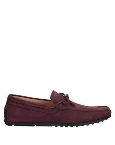 Tod's Loafers In Garnet