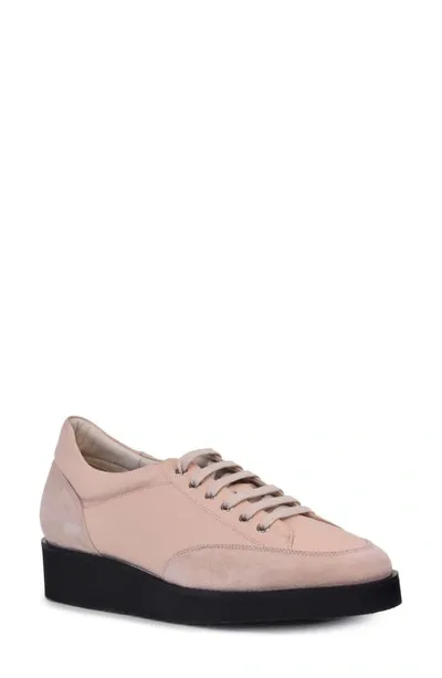 Amalfi By Rangoni Erik Wedge Sneaker In Beige