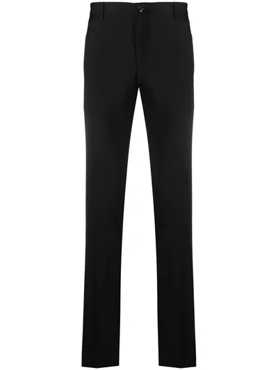 Etro Side Printed Jeans In Black