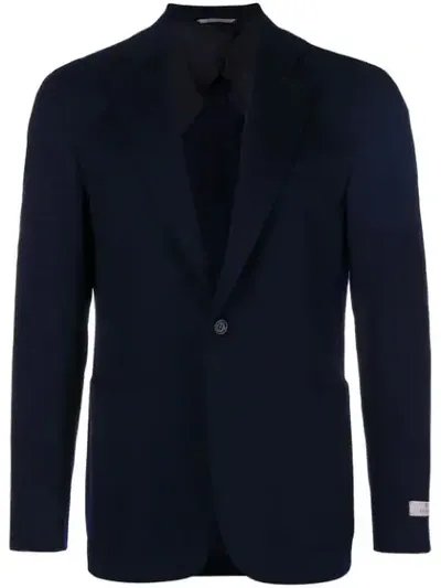 Canali Ultralight Water Resistant Blazer In Blue