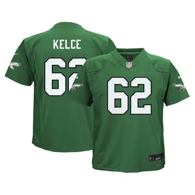 Nike Kids' Preschool  Jason Kelce Kelly Green Philadelphia Eagles Alternate Game Jersey