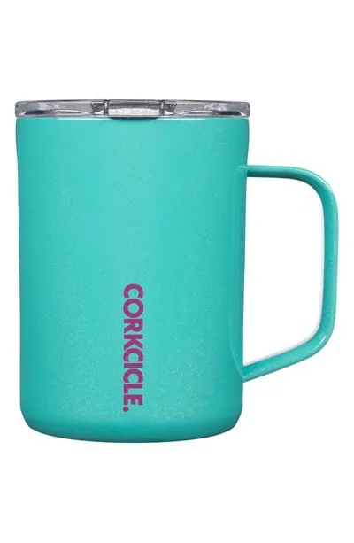 Corkcicle 16-ounce Insulated Mug In Sparkle Mermaid