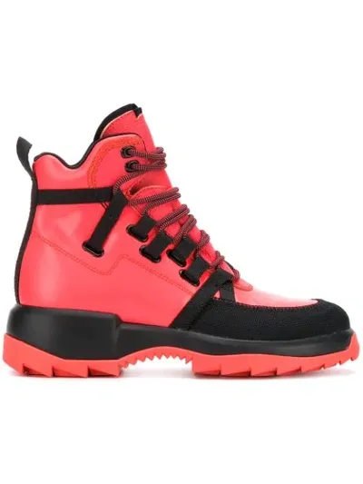 Camper Helix Boots In Pink