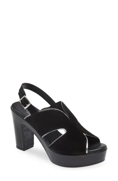 Cordani Toni Slingback Sandal In Black