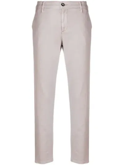 Ag Slim-fit Trousers In Grey