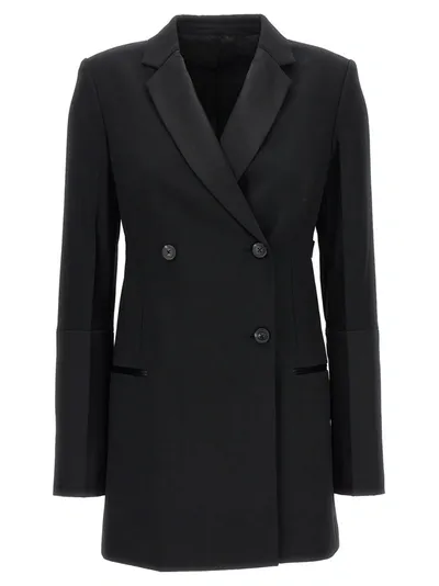 Helmut Lang Tuxedo Blazer And Suits In Black