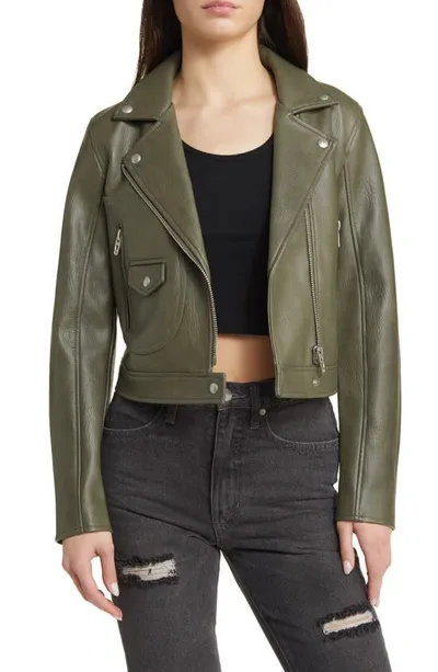 Blanknyc Faux Leather Moto Jacket In Not Your Average