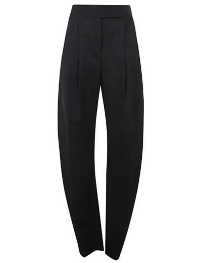 Attico Gary Wide Leg Trousers In Black